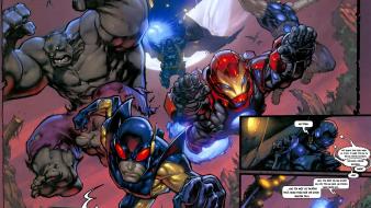 Marvel comics the ultimates superheroes wallpaper