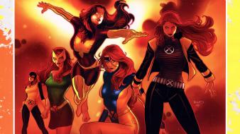 Dark phoenix jean grey marvel comics xmen wallpaper