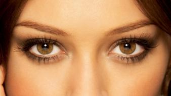 Hilary duff actress celebrity closeup eyes wallpaper