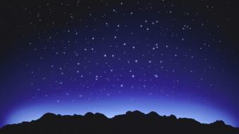 Bright light stars wallpaper