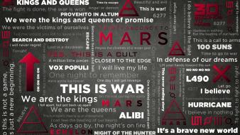 30 seconds to mars backgrounds bands music wallpaper