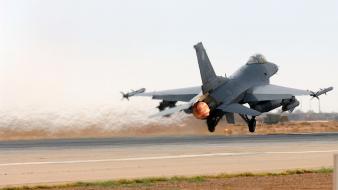 Afterburner fighter jets military takeoff wallpaper