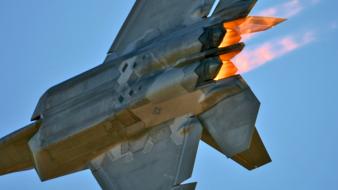 F22 raptor fighter jets military wallpaper