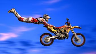 Freestyle motocross motorbikes racer sports