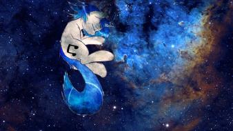 Little pony vinyl scratch crying outer space wallpaper