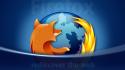 Mozilla Firefox Blue wallpaper