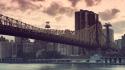 Cityscapes bridges usa new york city ny wallpaper