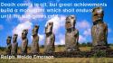 Quotes statues easter island moai ralph waldo emerson wallpaper
