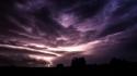 Storm darkness dreams lightning skyscapes bolts view wallpaper