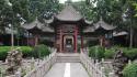 Asian architecture outdoors temples trees wallpaper