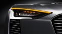 Audi etron cars concept art headlights wallpaper