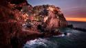 Italy beaches sunset wallpaper