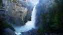 Yosemite national park nature waterfalls wallpaper