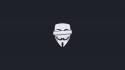 Anonymous guy fawkes v for vendetta censored masks wallpaper