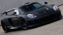 Porsche carrera gt black cars matte colored tuning wallpaper