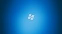Microsoft windows ren vista blue gradient wallpaper