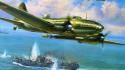 World war ii aircraft artwork bomber military wallpaper