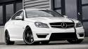 Benz c63 c 63 amg coupe front wallpaper
