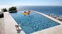 Dogs funny swimming pools wallpaper
