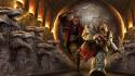 Dwarfs fantasy art warriors wallpaper