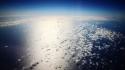 Earth the pacific outer space wallpaper