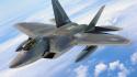 Fighter jets military raptor wallpaper