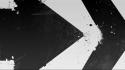 Abstract arrows black directions paint wallpaper