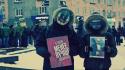 Daft punk russia vladimir putin streets winter wallpaper
