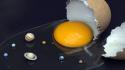 Solar system abstract eggs objects planets wallpaper