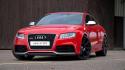 Audi rs5 cars red tuning wallpaper