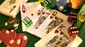 Casino cards dice gambling games wallpaper