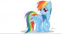 Friendship is magic rainbow dash drawings ponies wallpaper
