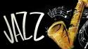 Jazz music notes saxophones wallpaper