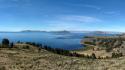 Bolivia lake titicaca peru clouds lakes wallpaper