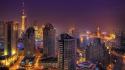 China pices shanghai cityscapes pudong wallpaper