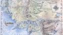 Jrr tolkien middleearth the lord of rings maps wallpaper
