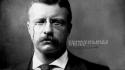 Theodore roosevelt faces grayscale quotes text wallpaper