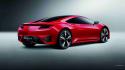 Acura nsx nissan cars concept art red wallpaper