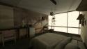 Aperture laboratories portal 2 bedroom beds wallpaper