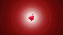 Apple inc hearts logos love technology wallpaper