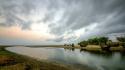 Bangladesh clouds lakes landscapes nature wallpaper