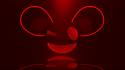 Deadmau5 mice music red wallpaper