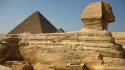 Egypt the great sphinx ancient pyramids wallpaper