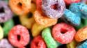 Fruit loops candies cereal wallpaper