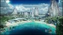 Star trek online cityscapes sea wallpaper