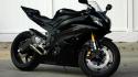Yamaha r6 black motorbikes sports wallpaper