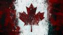 Canada canadian flag flags leaves sign wallpaper