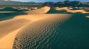 Desert death valley flat sand dunes wallpaper