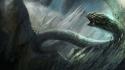 Monsters illustrations fantasy art digital game environments wallpaper