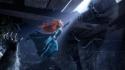 Pixar disney company redheads brave bears blue dress wallpaper